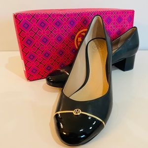 NEW Tory Burch square heels (in Box!)